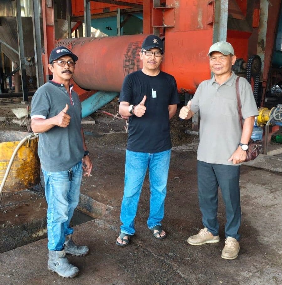 Kunjungan APKASINDO Babel ke Pabrik Berondol di Ketapang, Dorong Replikasi untuk Tingkatkan Pendapatan Petani