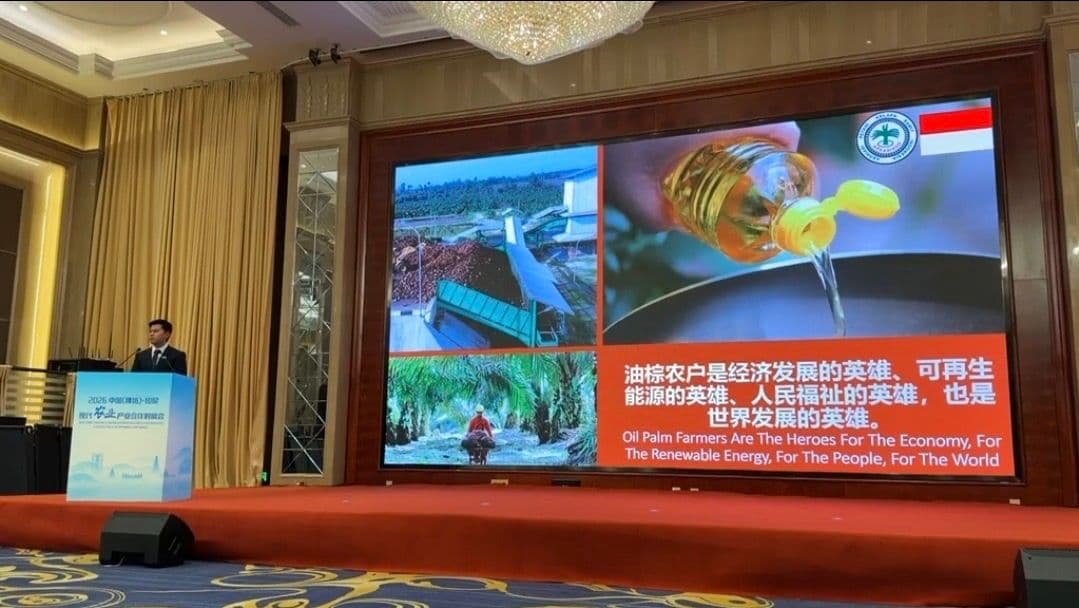 Petani Sawit Indonesia Gaungkan Peran Strategis Sawit Nasional di ASEAN Forum CISCE 2026 China