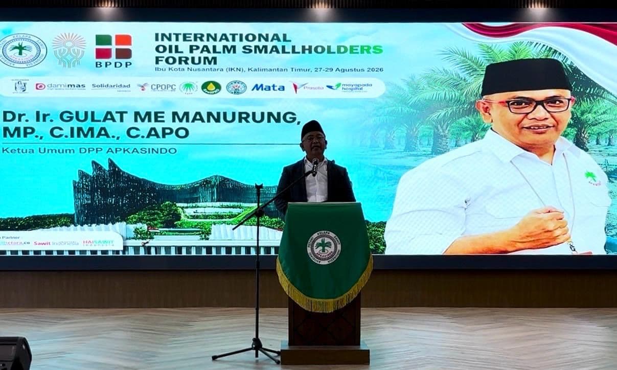 Petani Sawit Dunia Bersatu di IKN, Gulat Manurung Serukan Kesetaraan dan Kekuatan Petani