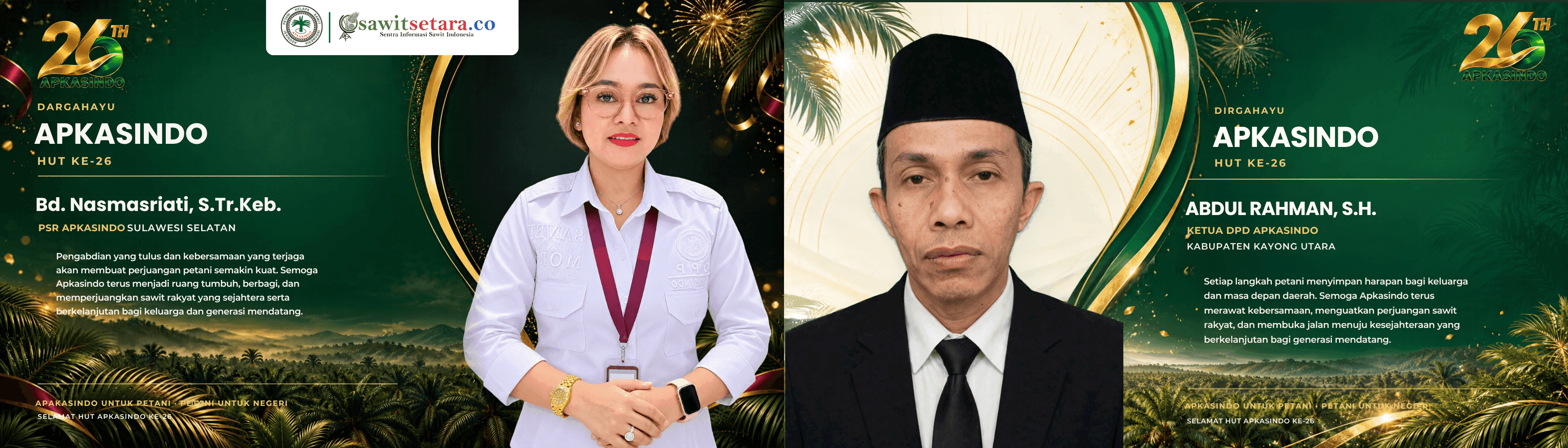 HUT APKASINDO - DPD KAYONG UTARA