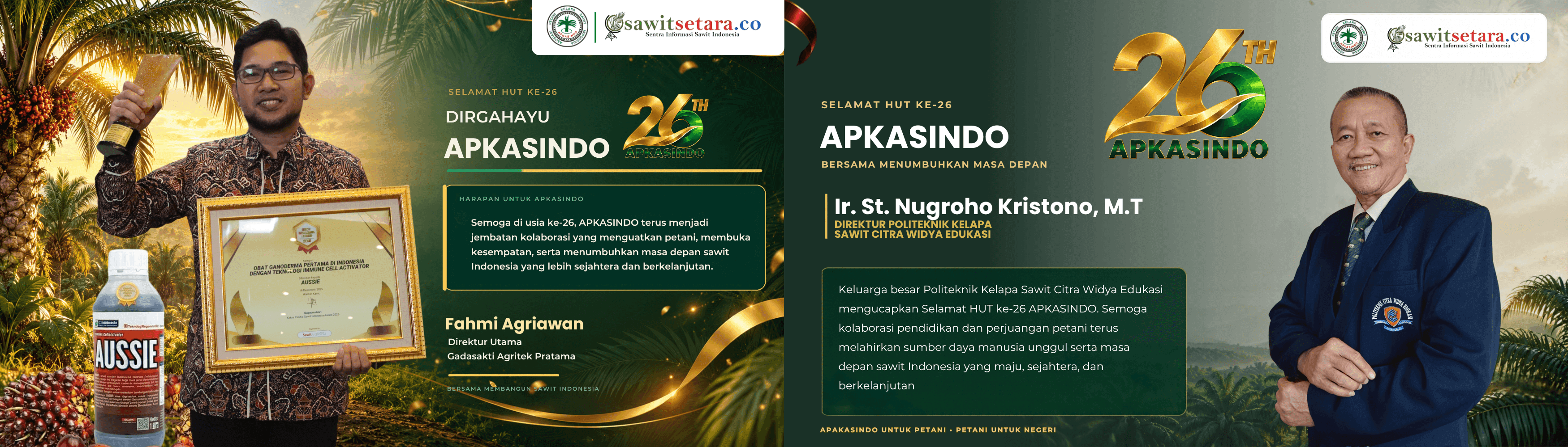 HUT APKASINDO - PUPUK AUSIE