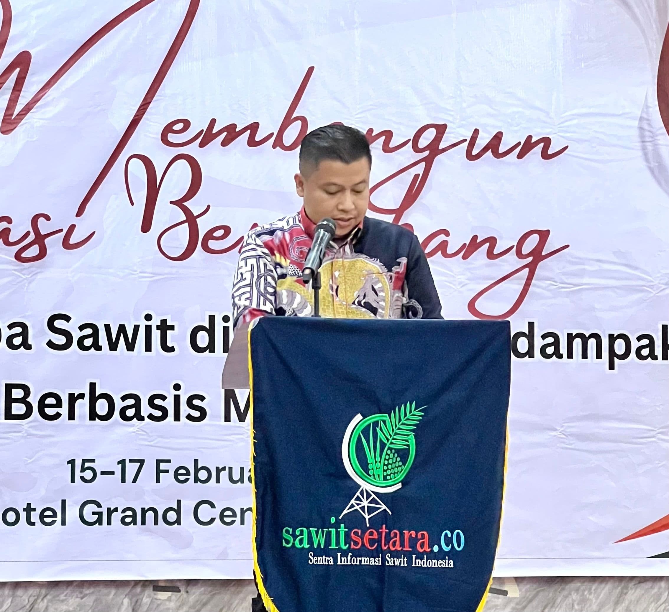 Didukung BPDP, Workshop Membangun Narasi Berimbang Media Kelapa Sawit Sukses Digelar; Dr Eko Jaya Siallagan Tekankan Peran Media