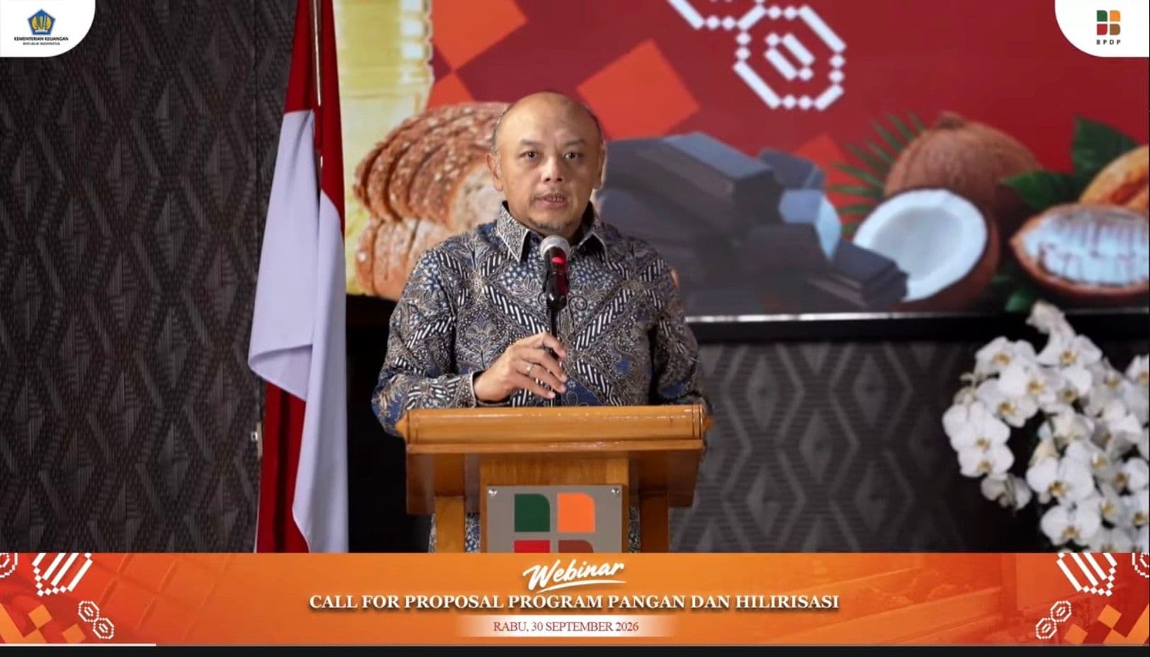BPDP Buka Program Pangan dan Hilirisasi 2026, UMKM hingga Kampus Bisa Ajukan Proposal