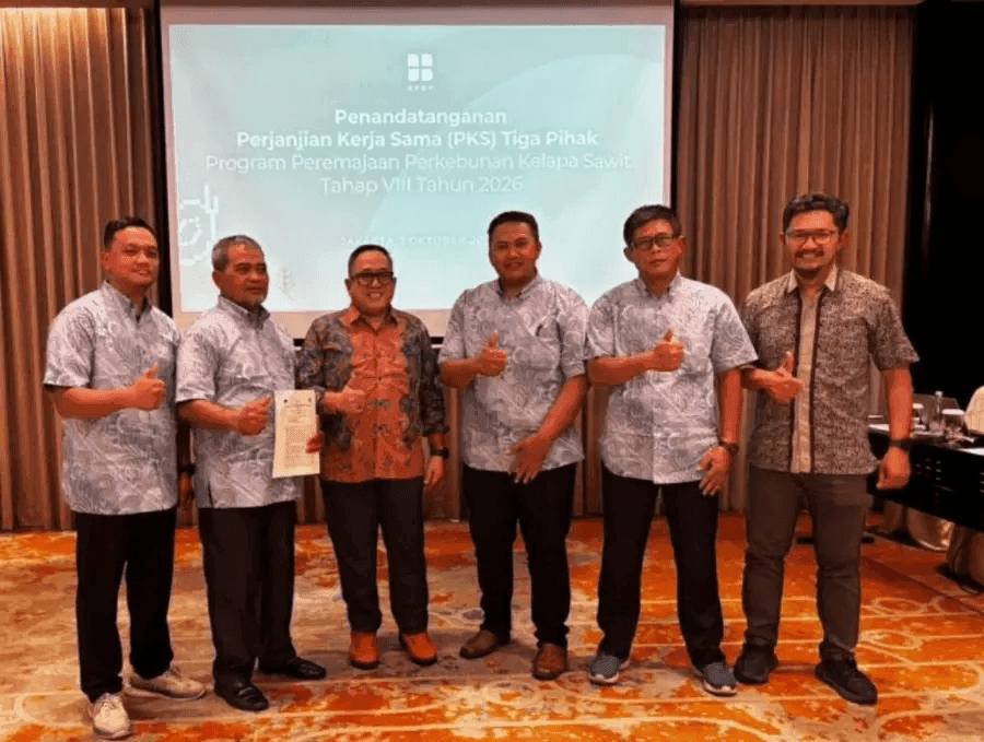 Dana Hibah PSR BPDP Tembus 645 Hektare di Kampar, Koperasi Plasma Mitra Sinar Mas Jadi Pelopor