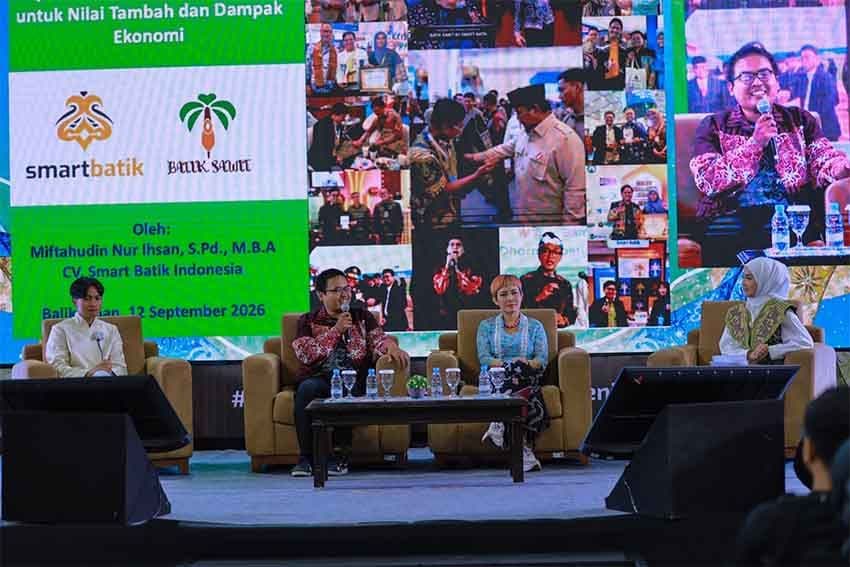Batik Sawit, Inovasi Kreatif Ubah Cangkang Sawit Jadi Pewarna Alami