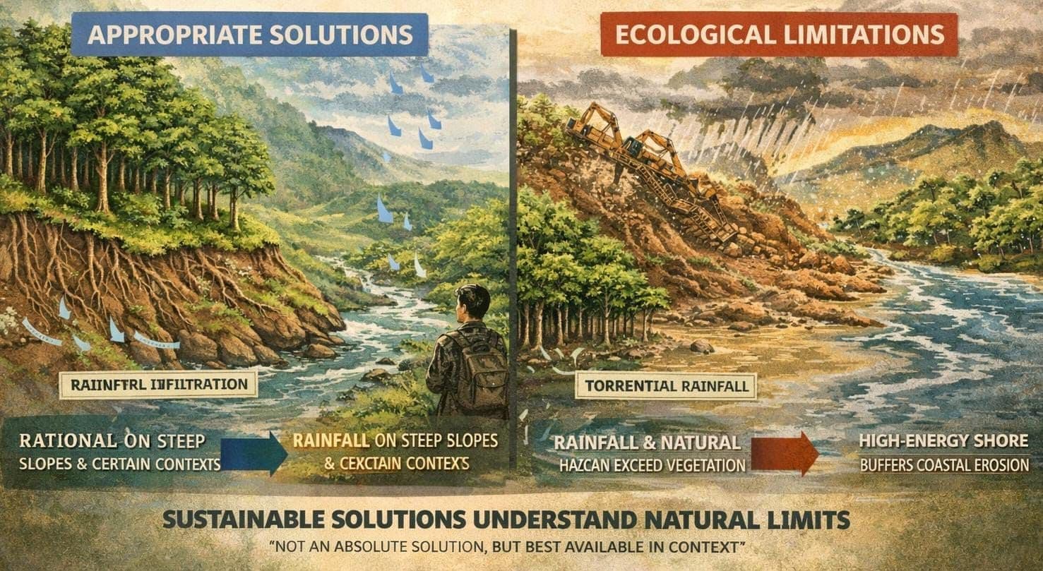 Hutan Bukan Solusi Absolut, tetapi Solusi Paling Rasional dalam Batas-Batas Tertentu