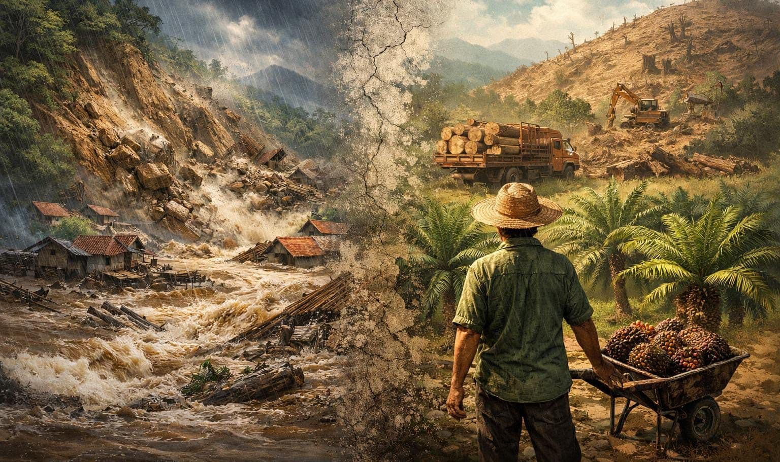 Sebelum Sawit Masuk, Hutan Sudah Lebih Dulu Rusak