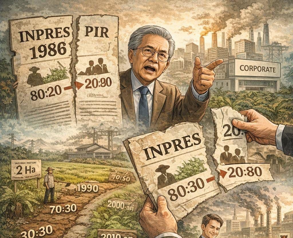 Prof Agus Pakpahan: Inpres PIR 1986 Telah Dikhianati