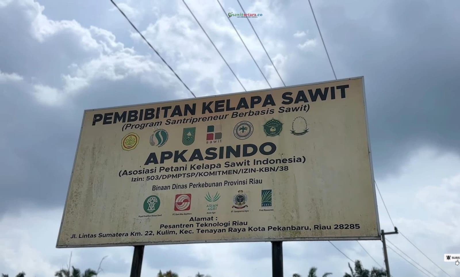 Pembibitan Sawit APKASINDO di Pesantren Teknologi Riau Perkuat Kemandirian Ekonomi Berbasis Sawit