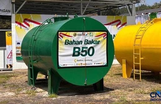 Penerapan Minyak Solar B50 Resmi Berlaku Mulai Hari Ini