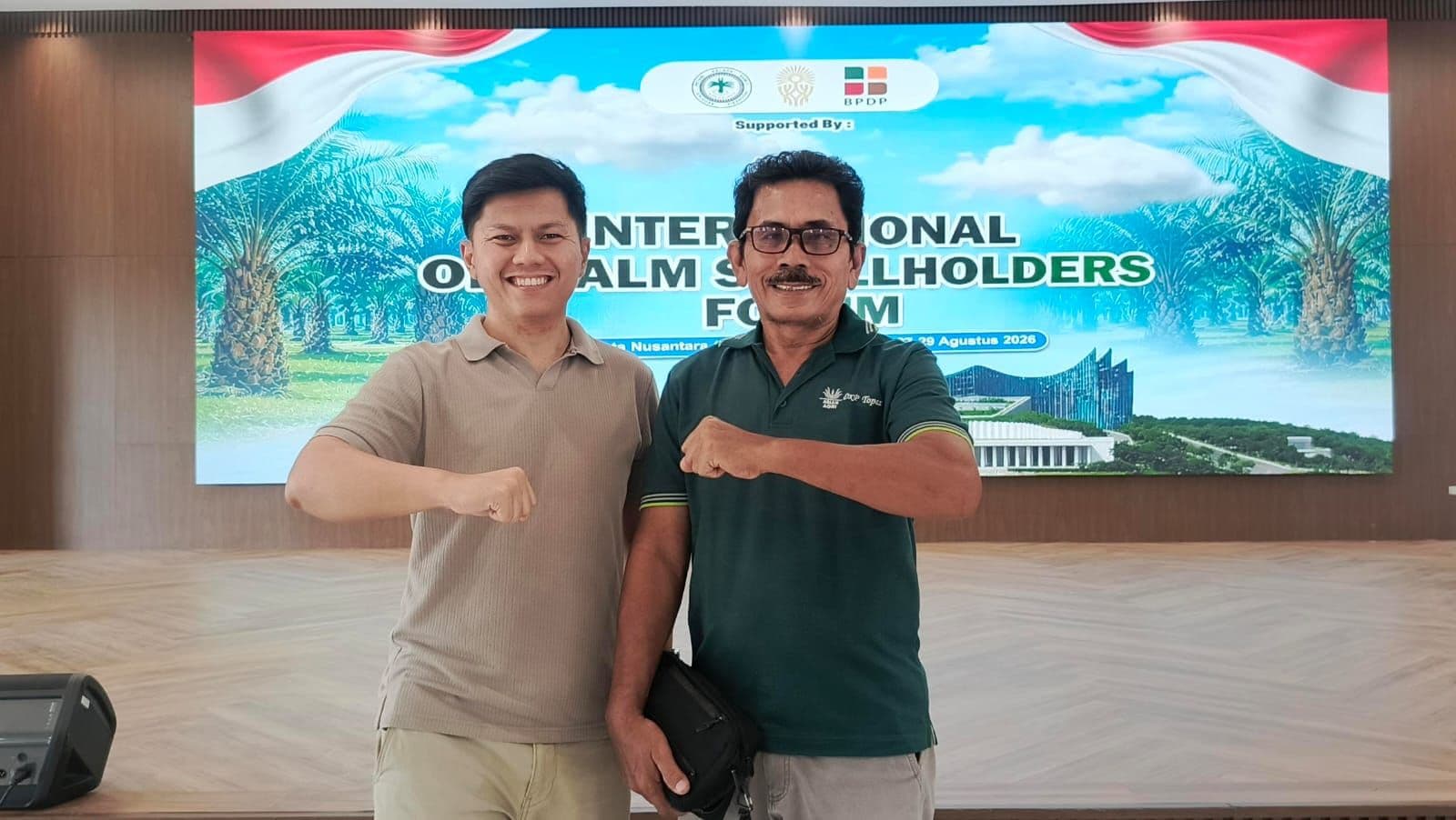 Jadi Tuan Rumah, Petani Sawit Kaltim Sambut Hangat dan Ucapkan Selamat Datang Peserta IOPS Forum 2026