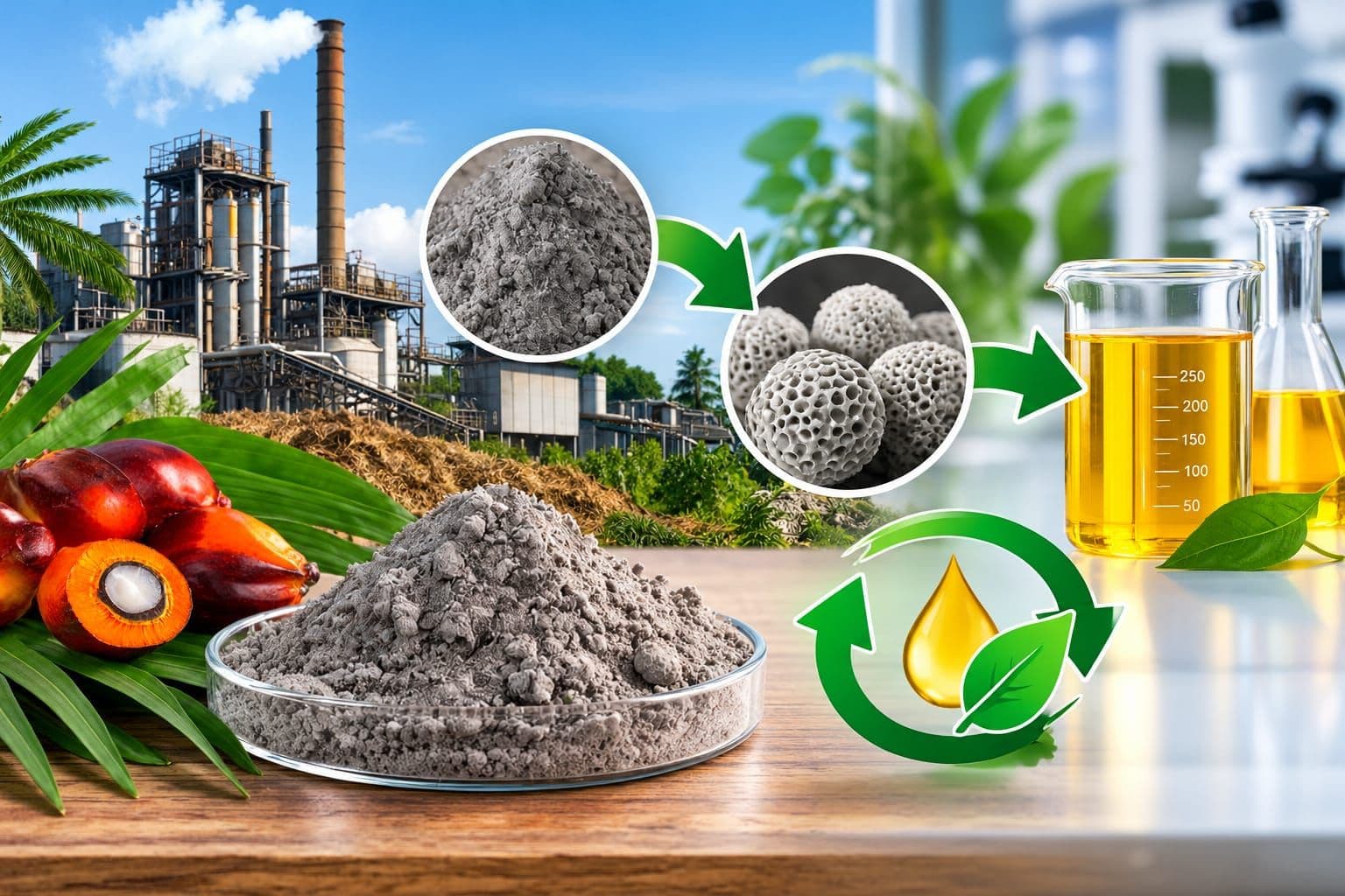 Vokasi UNDIP Sulap Abu Boiler Sawit Jadi Katalis Biodiesel