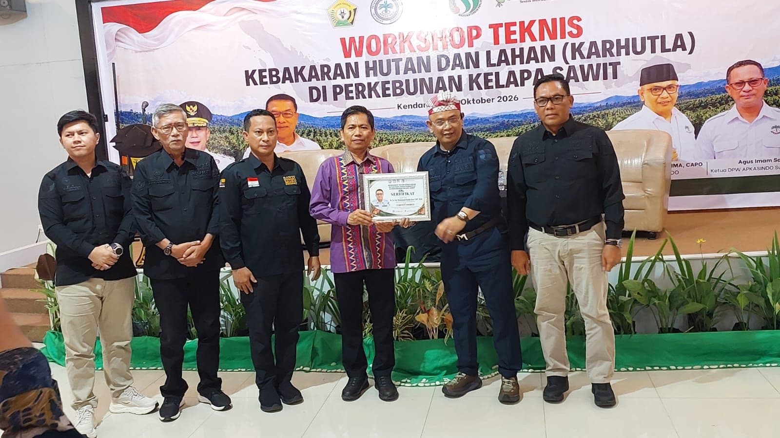 APKASINDO Gelar Workshop Mitigasi Karhutla di Perkebunan Sawit, Didukung BPDP