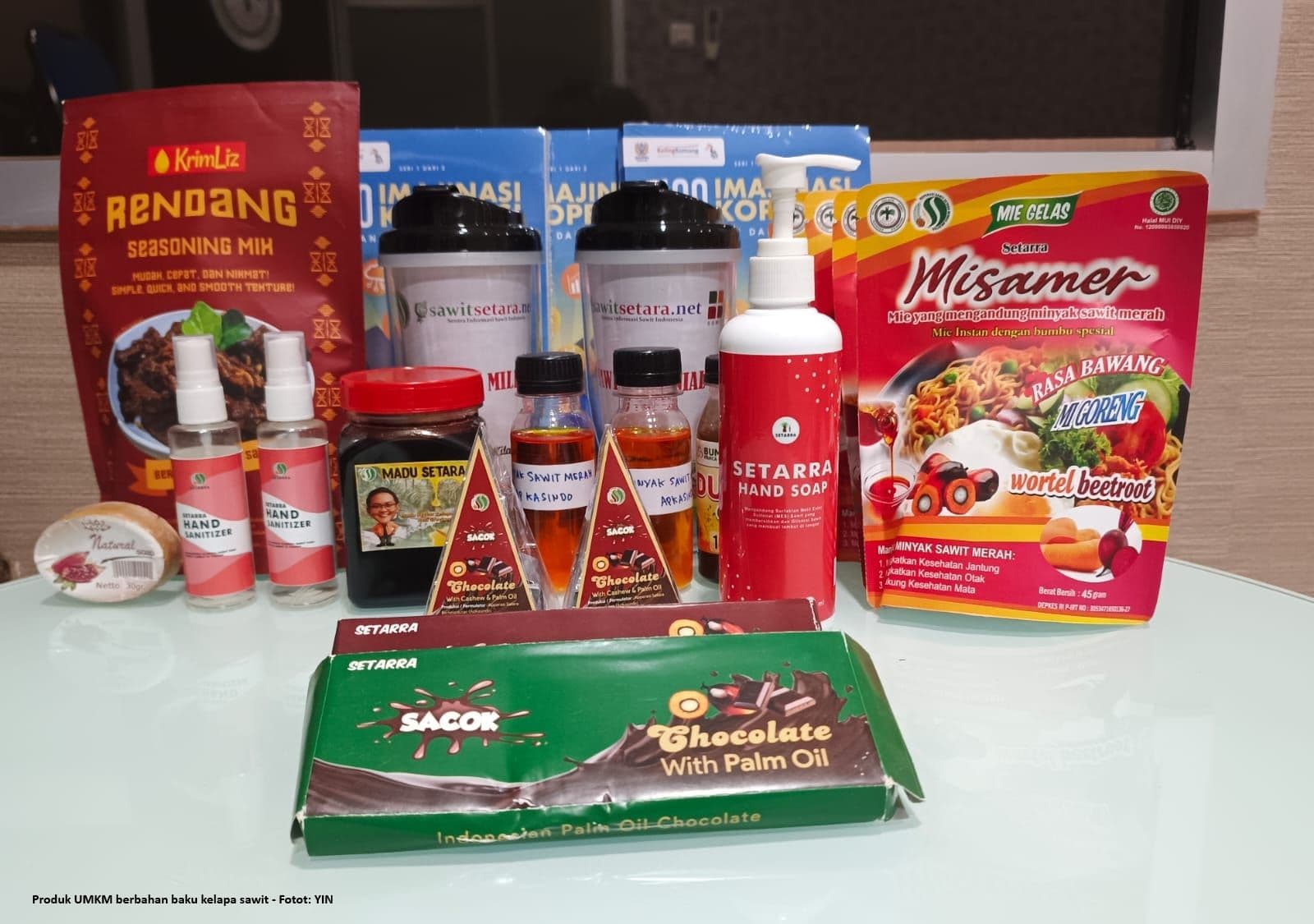 Bangun Tidur Hingga Tidur, Menggunakan Sawit 