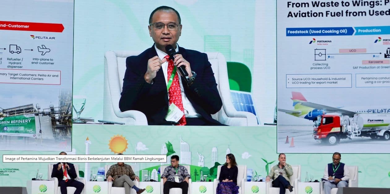 Pertamina Komit Dukung Transisi Eenergi Berkelanjutan