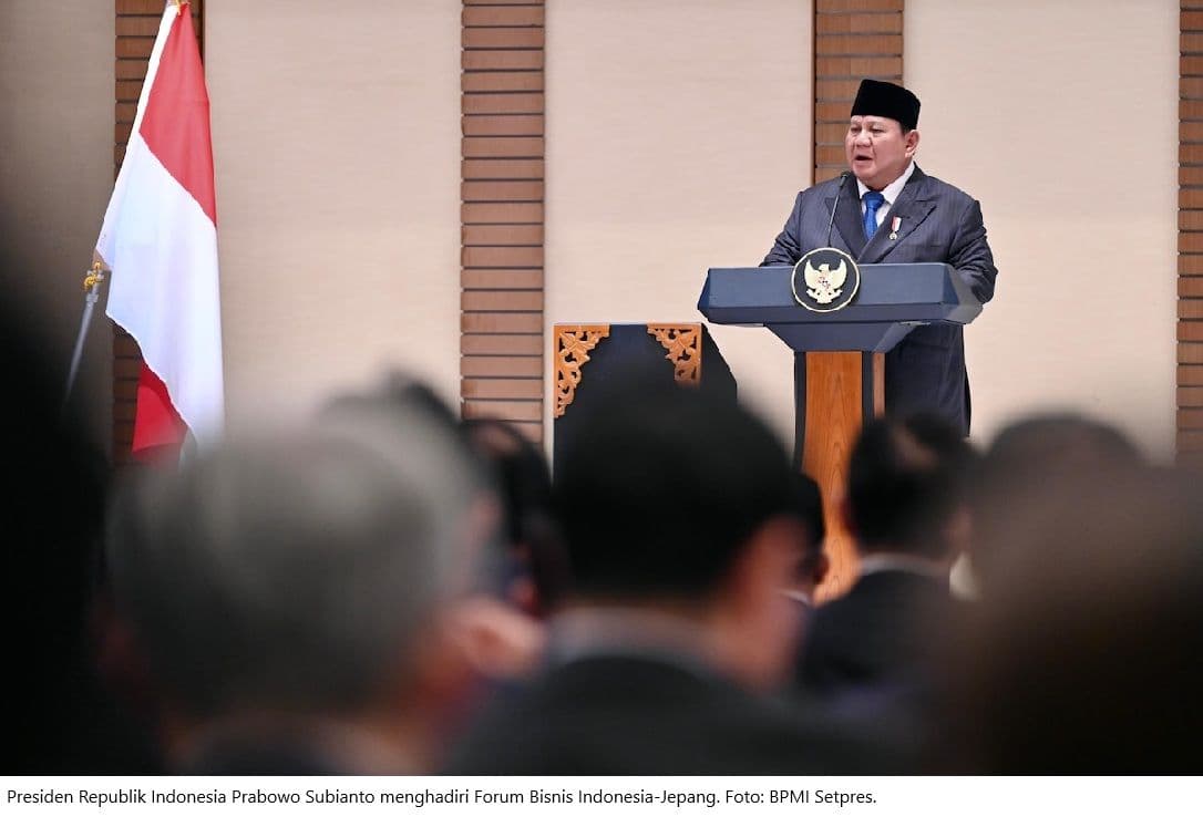 Di Tokyo, Presiden Prabowo Soroti Potensi Energi Terbarukan Berbasis Sawit