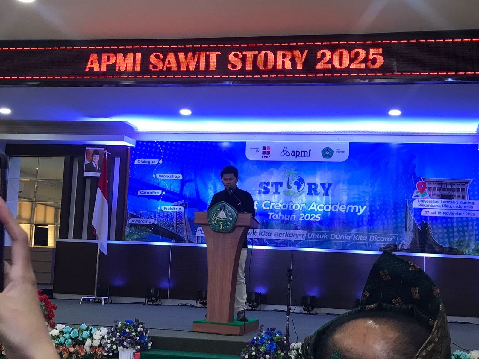 Dewan Pembina APMI Djono Albar Burhan Tekankan Pentingnya Diplomasi Digital Sawit pada Sawit Story 2025
