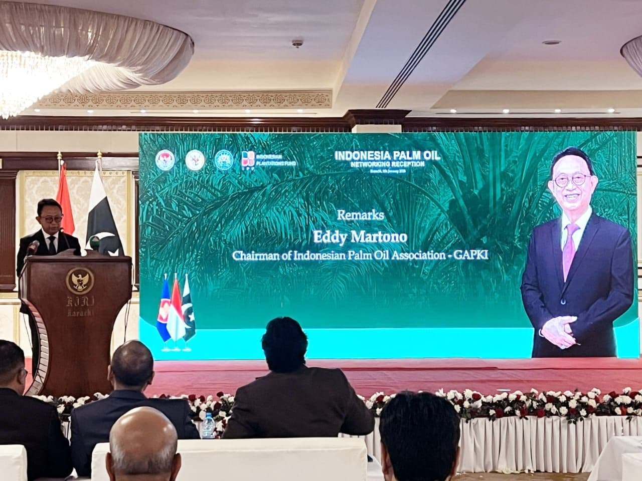 Indonesia Palm Oil Networking Reception Perkuat Perdagangan Sawit Indonesia dengan Pakistan