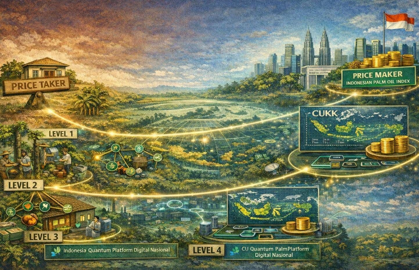 Sawit Indonesia Masih Price Taker, Agus Pakpahan Tawarkan Model Koperasi Kuantum