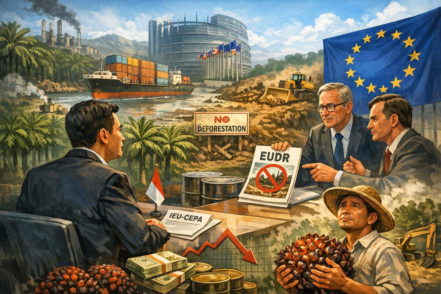 EUDR: Standar Lingkungan atau Senjata Dagang?