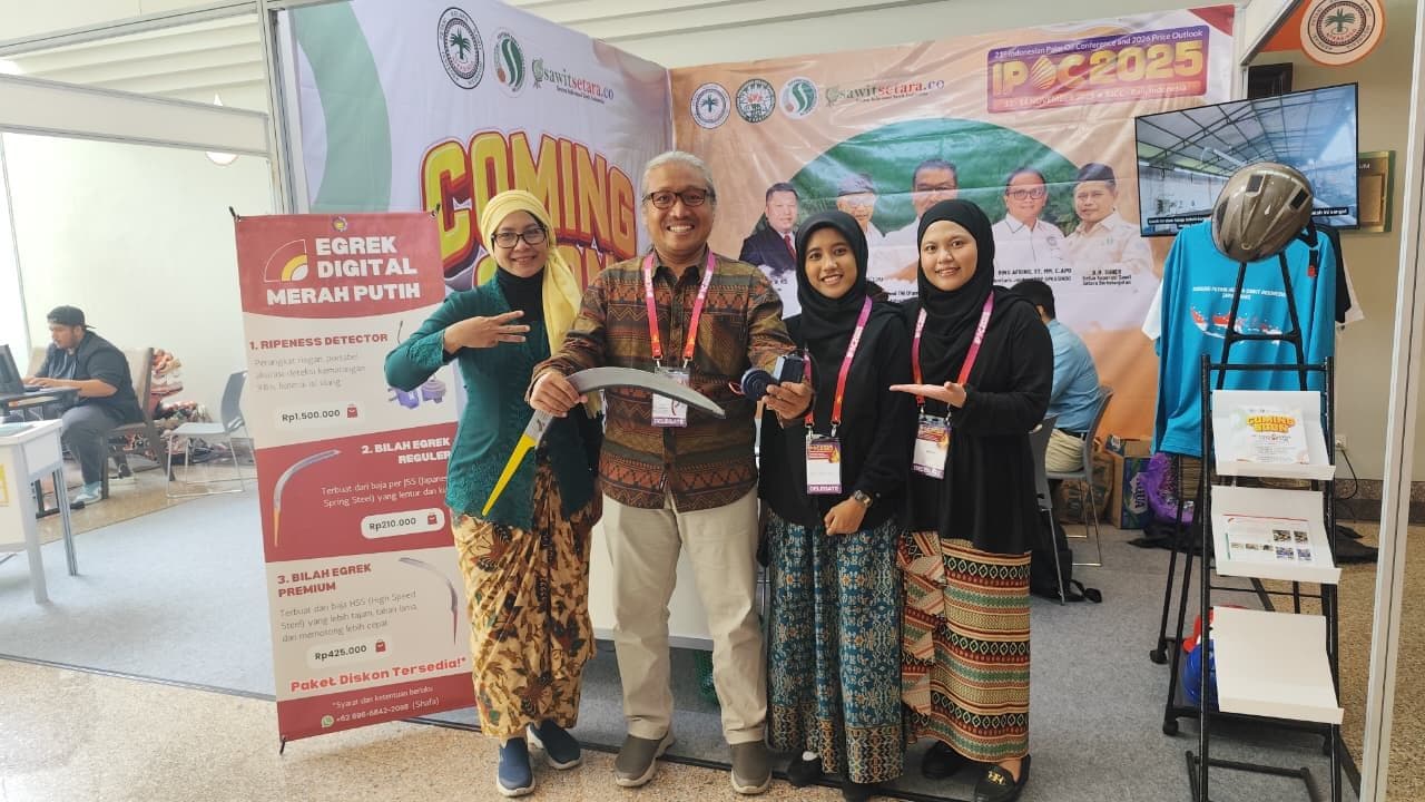 Egrek Merah Putih Mitra APKASINDO, Produk Lokal Kualitas Internasional